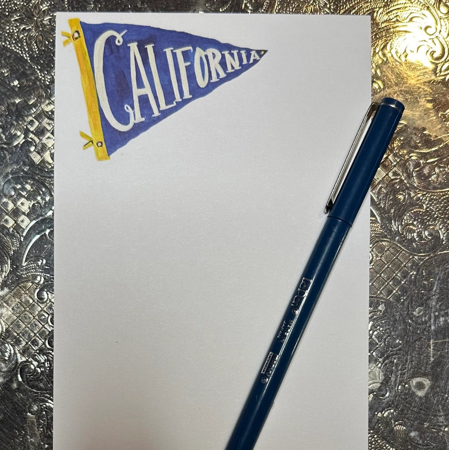 California Pennant Le Petit Notepad