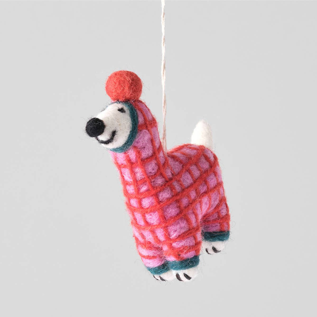 Jayla the Dog Felt Ornament