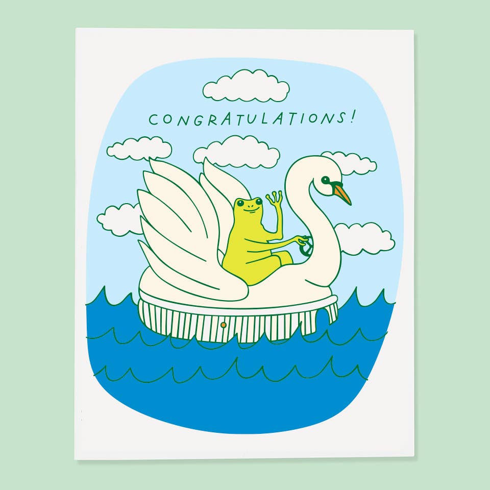 Swan Froggy Congrats