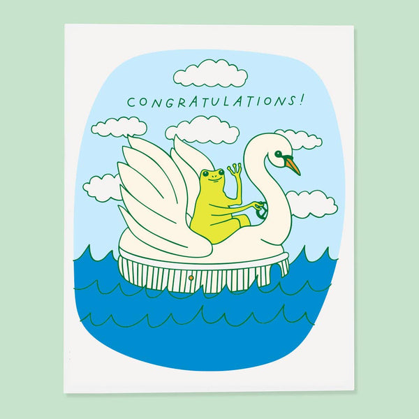 Swan Froggy Congrats