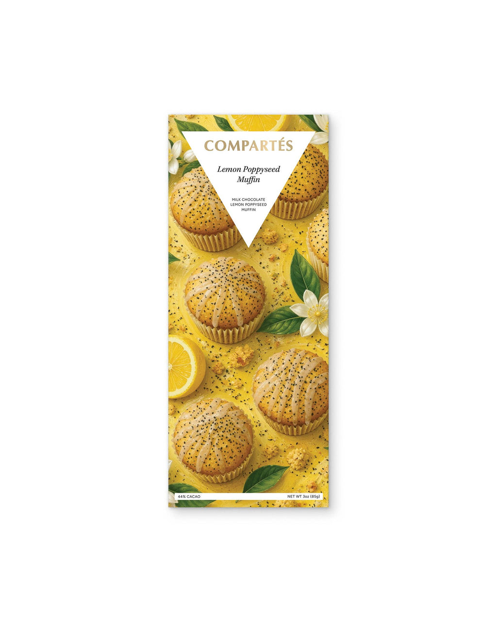 Lemon Poppyseed Muffin Chocolate Bar