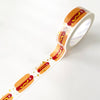 Hot Diggity Dog Gold Foil Washi Tape