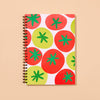 Tomato A5 Letterpress Spiral Notebook