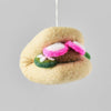 Bao Bun Hanging Felt Ornament