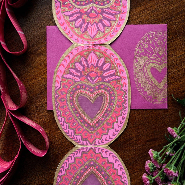 Heart of Feathers Greeting Card