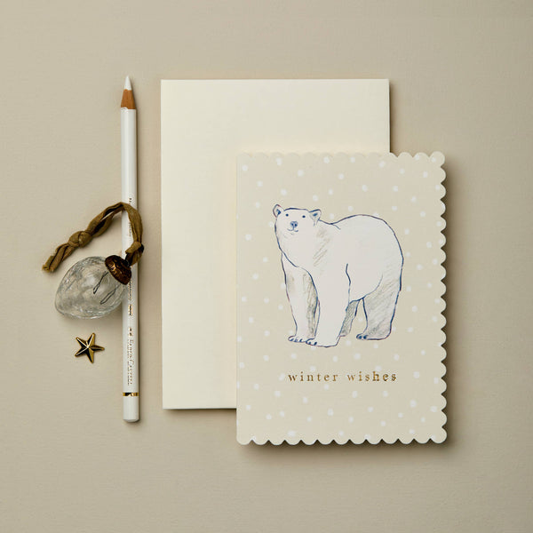 Polar Bear Winter Wishes
