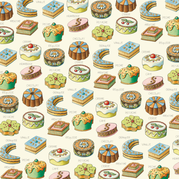 Chocolates Wrapping Paper Sheet