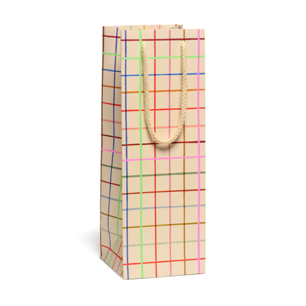 Color Grid Booze Bag