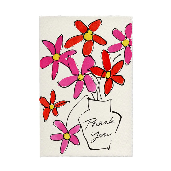 Thank You Flower Vase