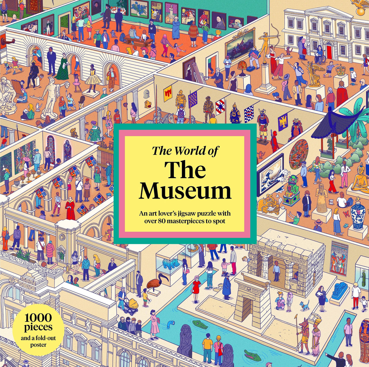 The World of the Museum 1000-Piece Jigsaw Puzzle