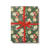 Festive Blooms Gift Wrap