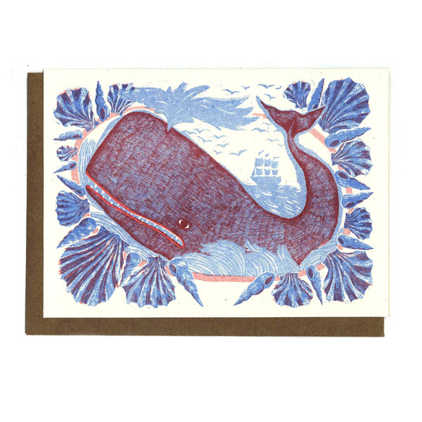 Wistful Whale Card