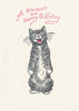 Cat Smile Birthday