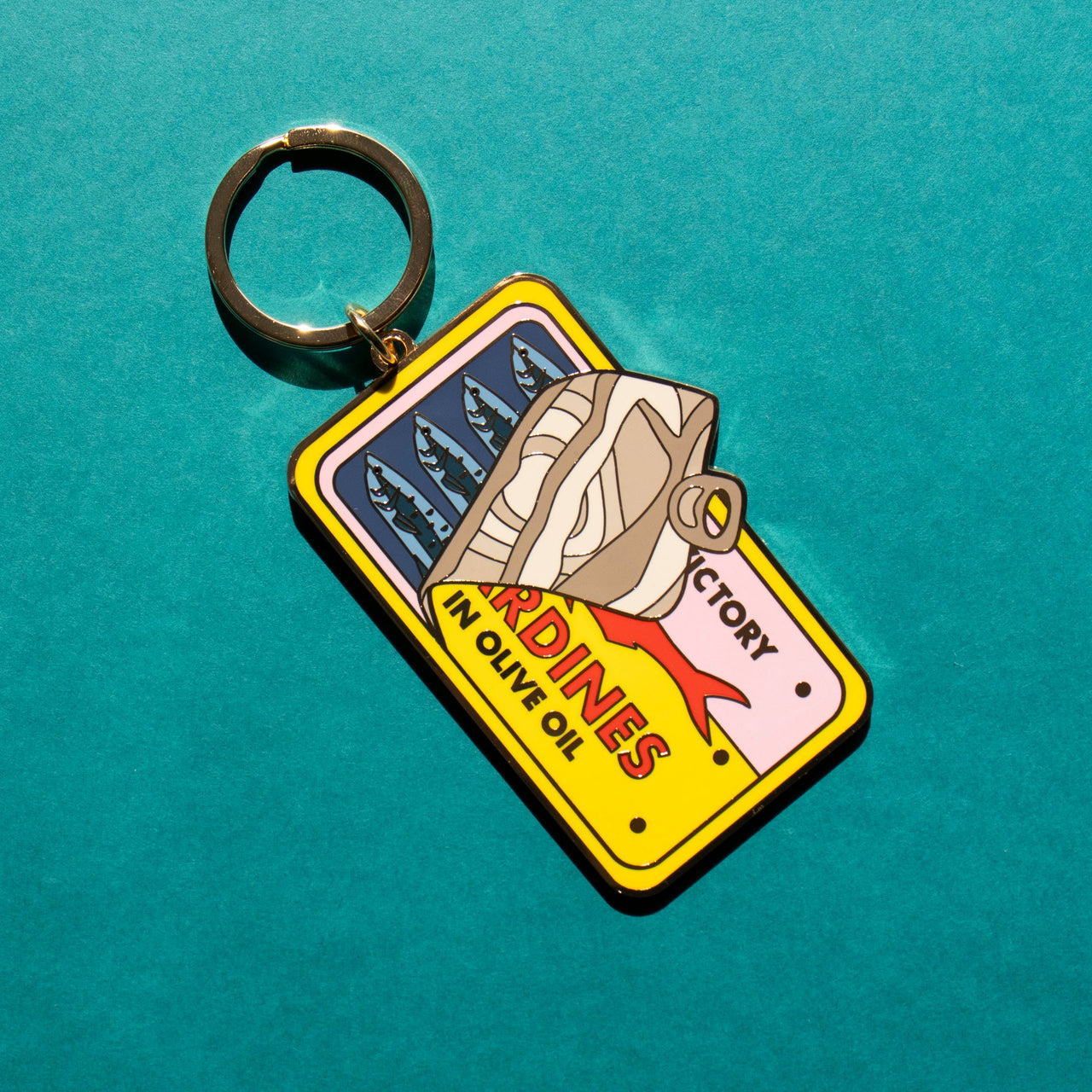 Sardines Keychain