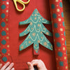 Christmas Trees Concertina Garland