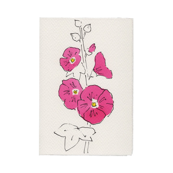 Hollyhock Dark Pink