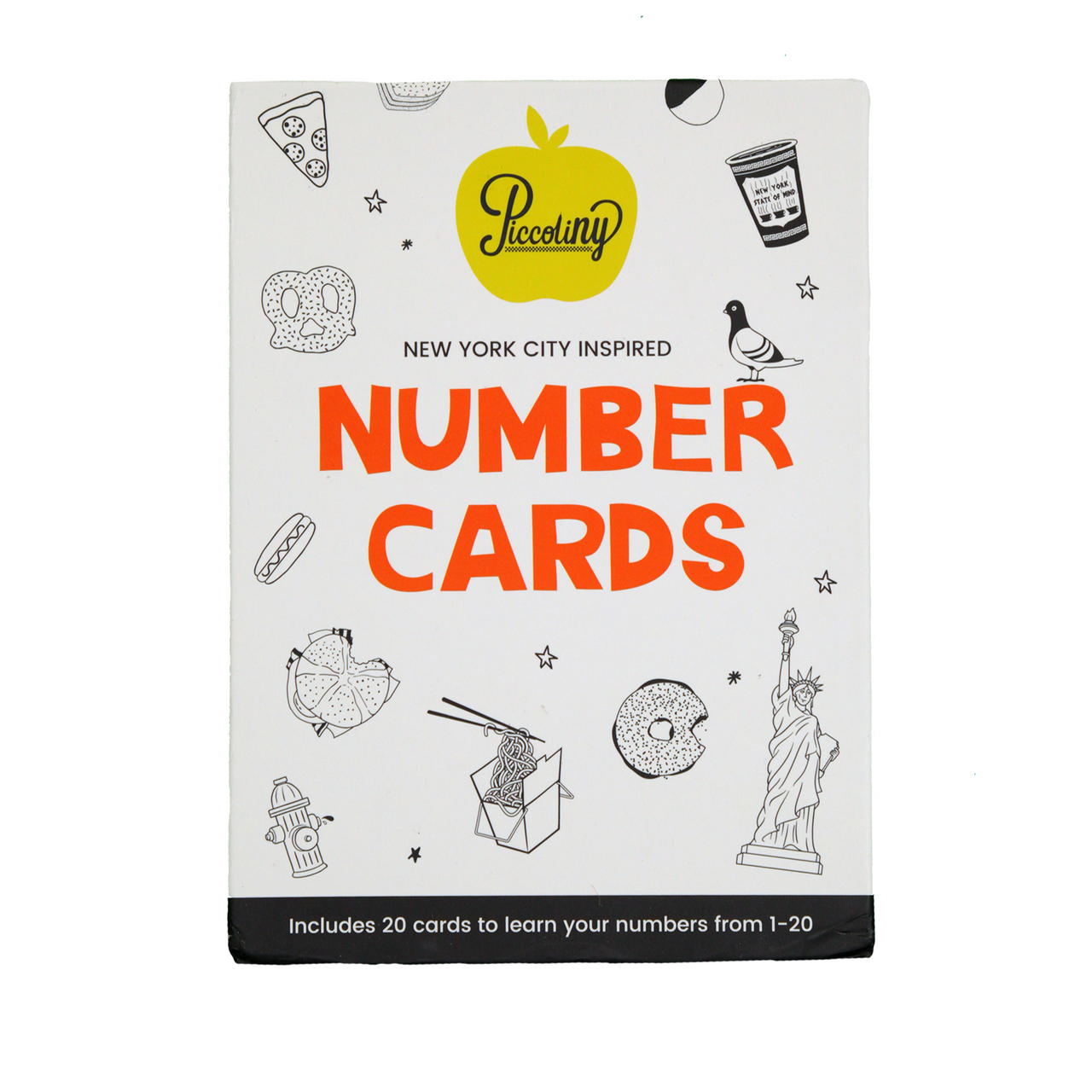 NY Inspired Number Cards