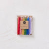 Rainbow Beeswax Birthday Candles