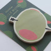 Olive Sticky Note Pad