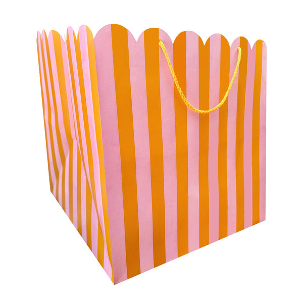 Citrus Scallop Large Square Gift Bag