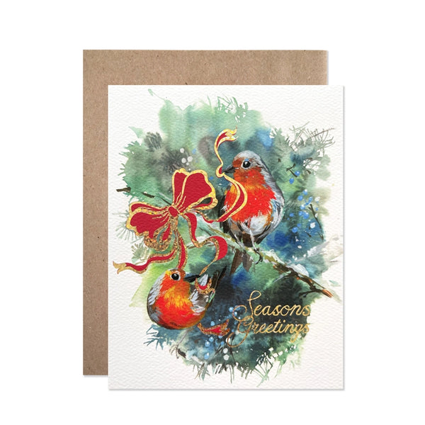 Festive Robins Holiday