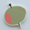 Olive Sticky Note Pad