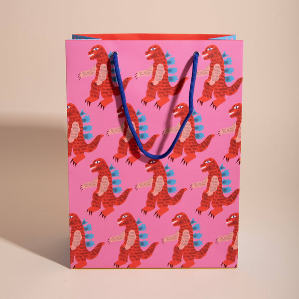 Fiery Kaiju Gift Bag