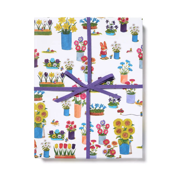Busytown Flowers Wrap