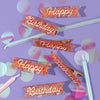 Happy Birthday Hair Clips