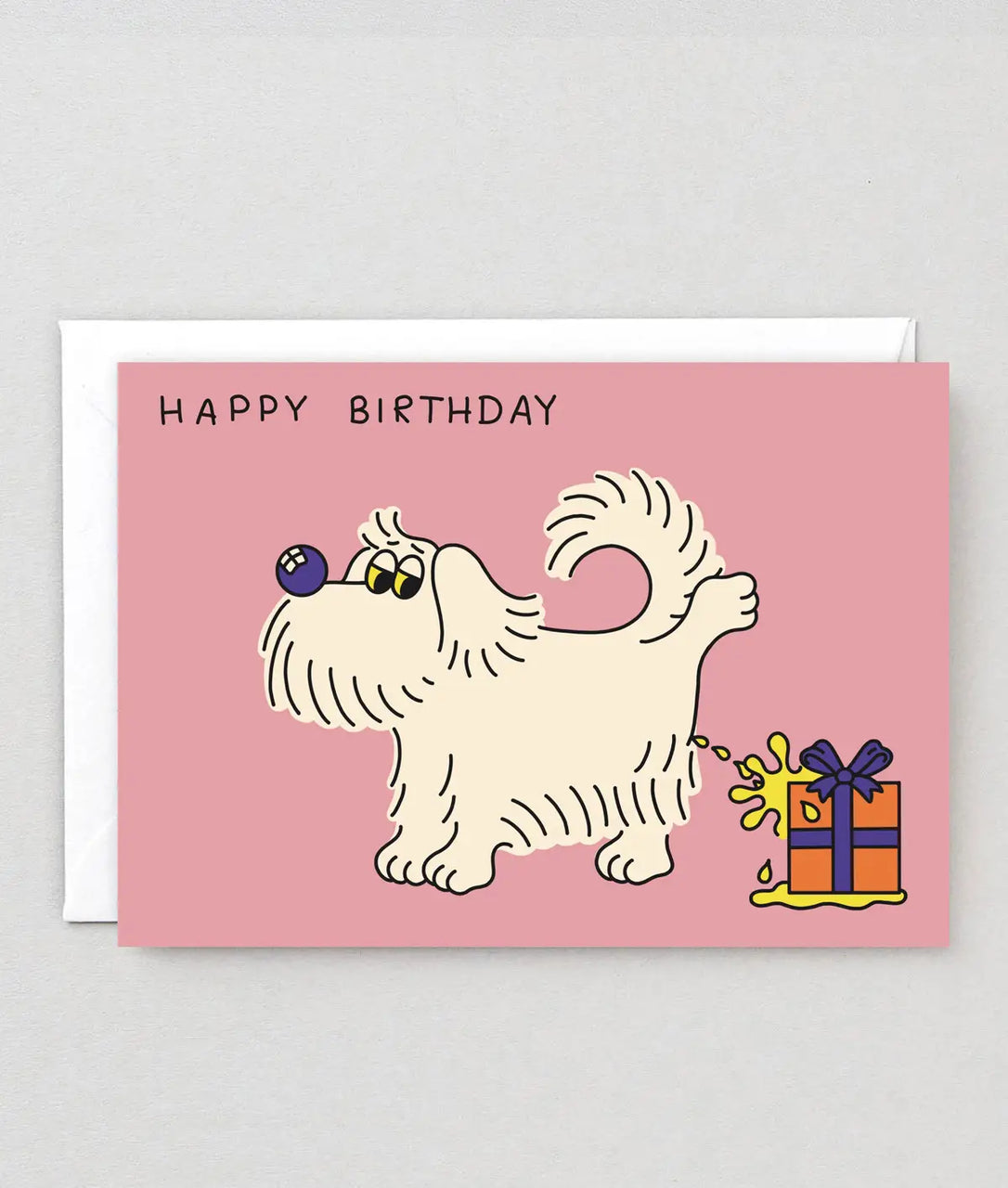 Dog Pee Happy Birthday