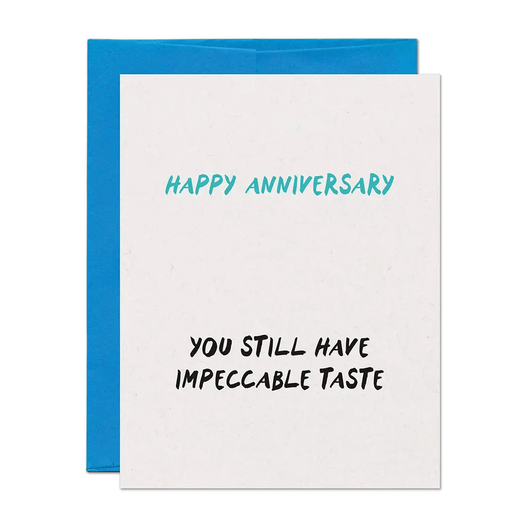 Impeccable Taste Anniversary