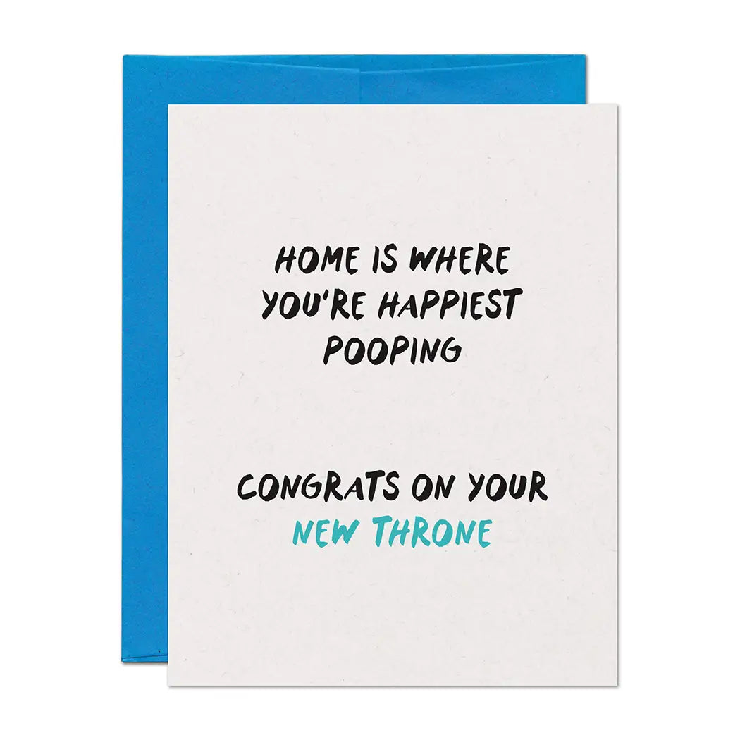 New Throne Pooping Home