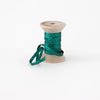 Metallic Braided Ribbon Wood Spool