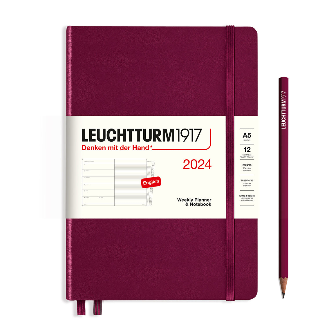 Medium 2024 Weekly Planner & Notebook