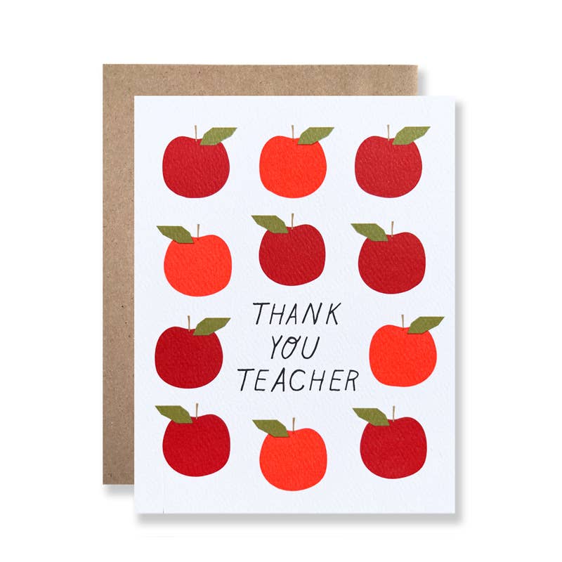 Thank You Teacher Apples