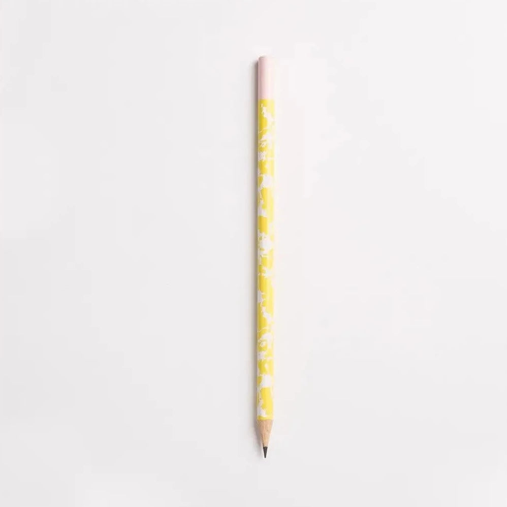 Pattern Graphite Pencil - Yellow