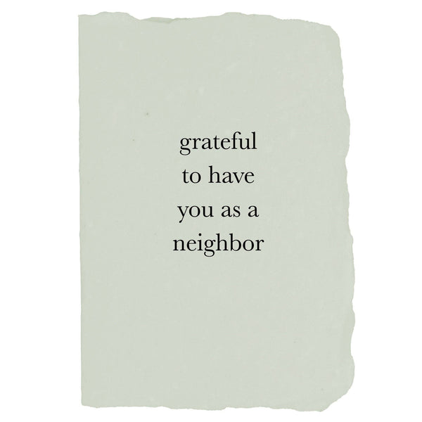 Grateful Neighbor