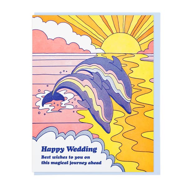 Happy Wedding Dolphins