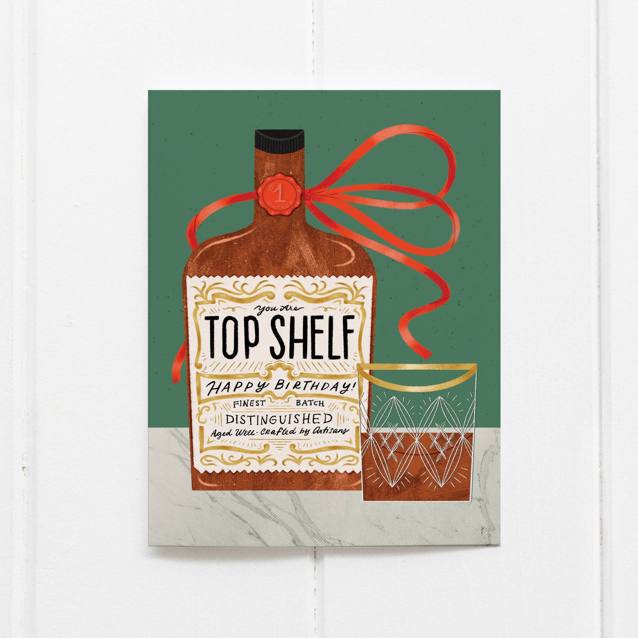 Top Shelf Whiskey Birthday