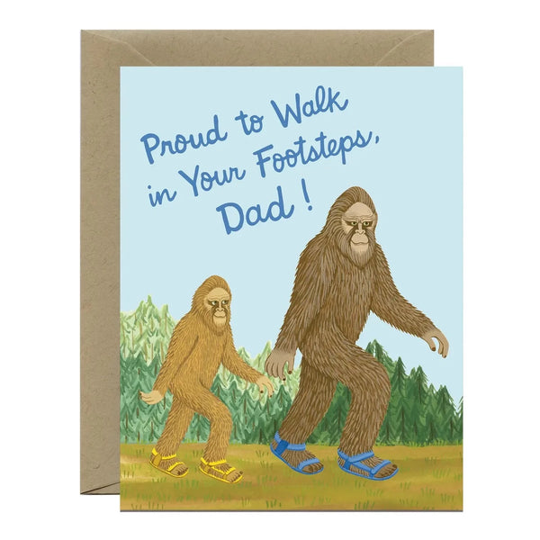 Bigfoot Dad Father's Day