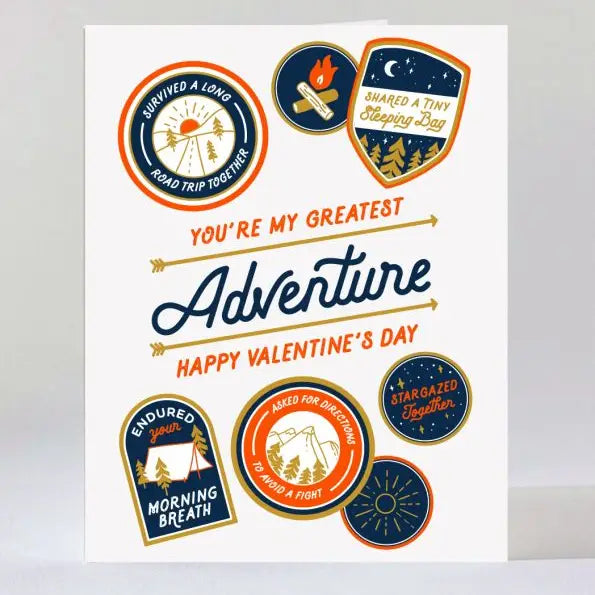 Greatest Adventure Valentine's Card