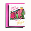 La Pink House Holiday Card