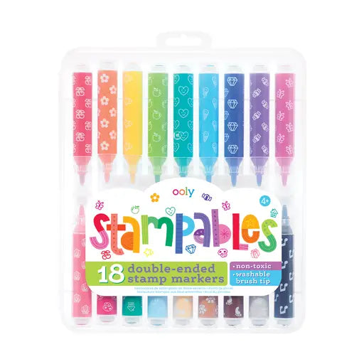 Stampables Double Ended Stamp Markers - Set of 18