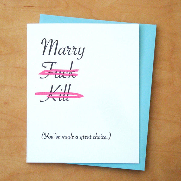 Marry Eff Kill