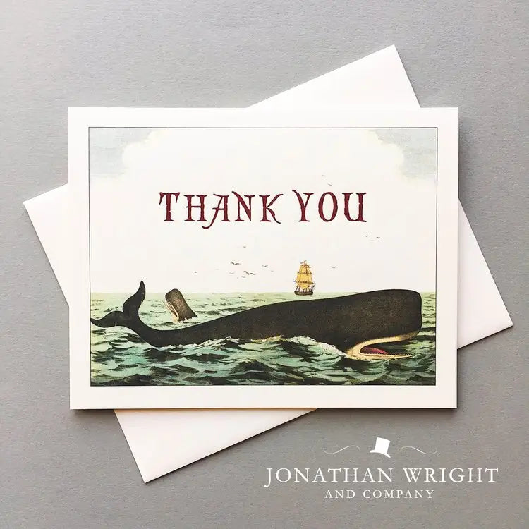 Whale's Tale Thank You - Single or Set