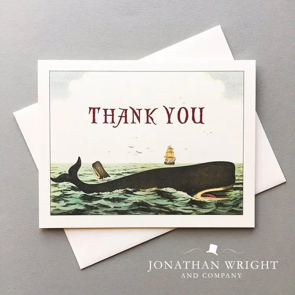 Whale's Tale Thank You - Single or Set