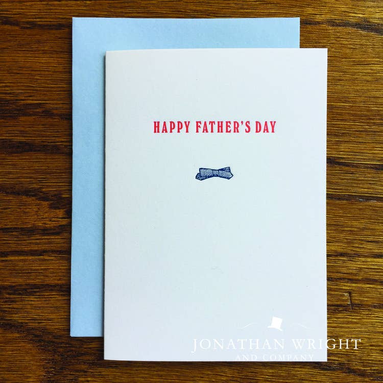 Father's Bow Tie Card