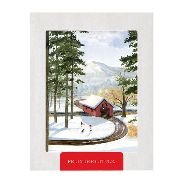 Covered Bridge Road Boxed Set of 8