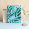 Patterned Cloth Spiral Notebook