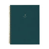 Solid Color Cloth Spiral Notebook